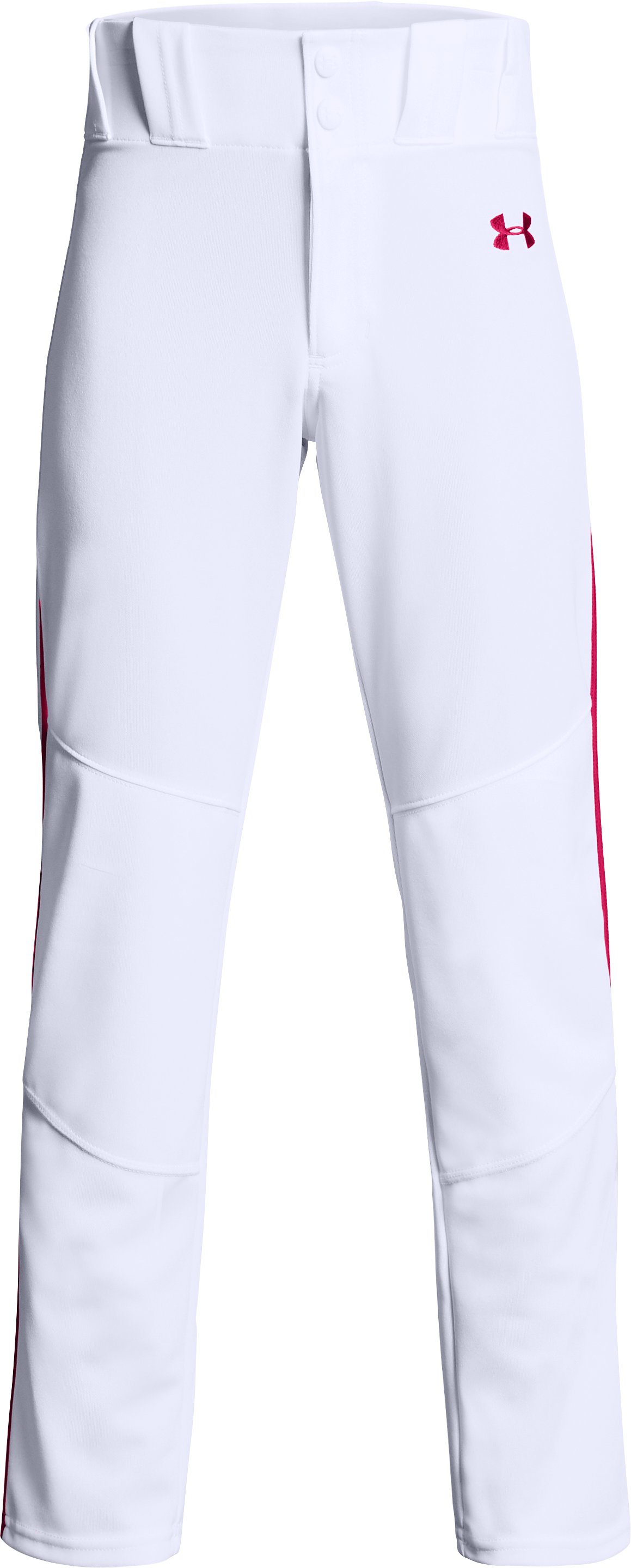 Boys' UA Utility Relaxed Piped Baseball Pants 2