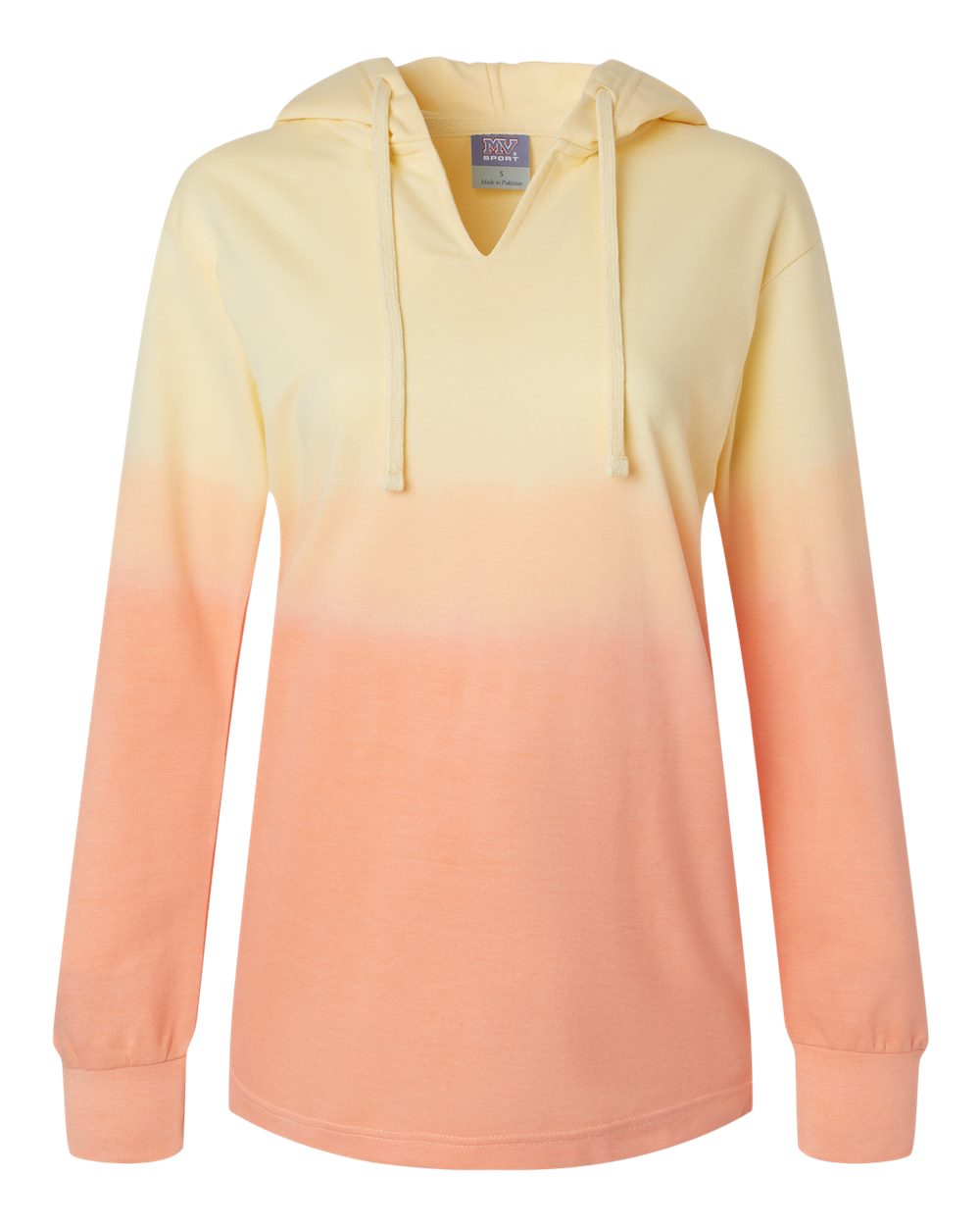 Women's French Terry Ombré Hooded Sweatshirt - W20185 44