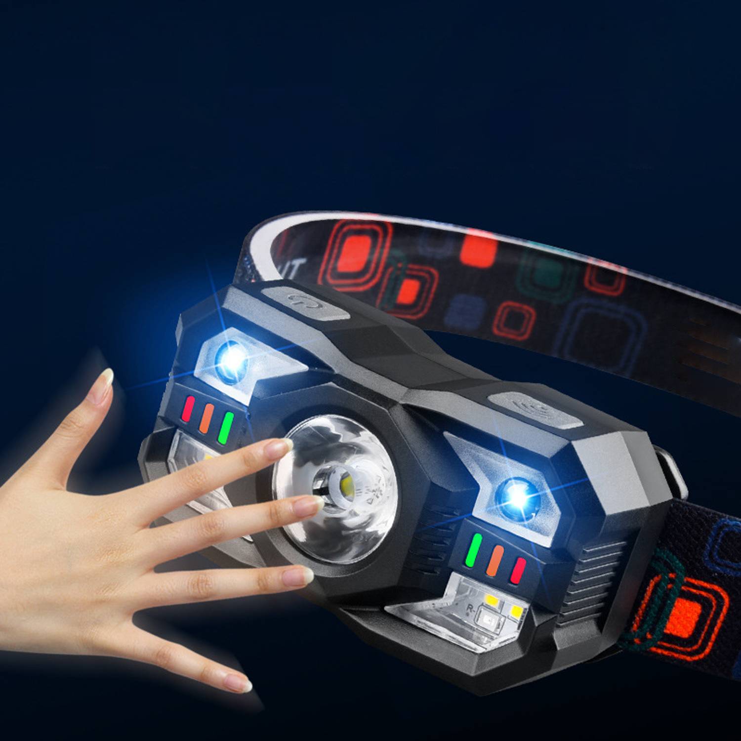 Multi Functional Intelligent Sensing Small Head Light 2