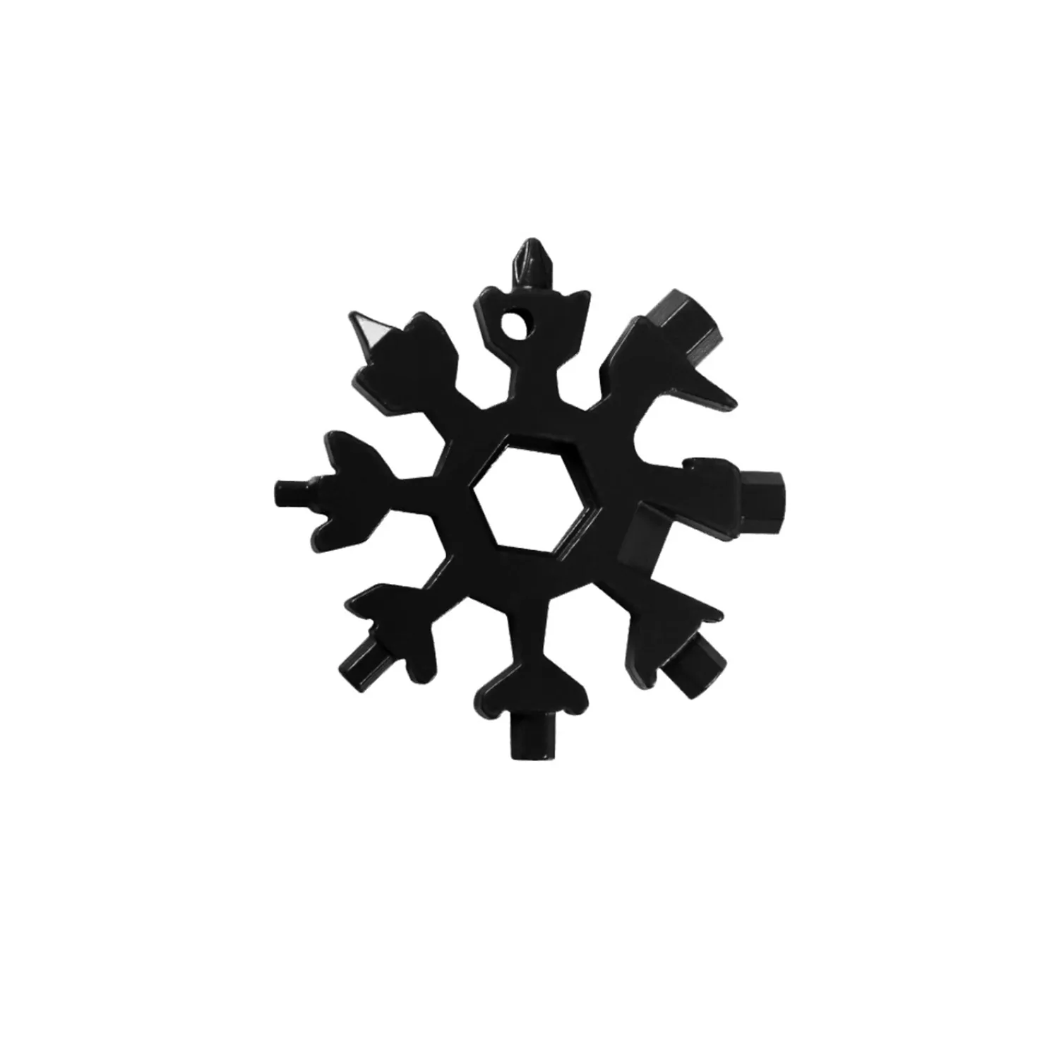 Saker 18-in-1 Snowflake Multi Tool Christmas Gift Keychain 2