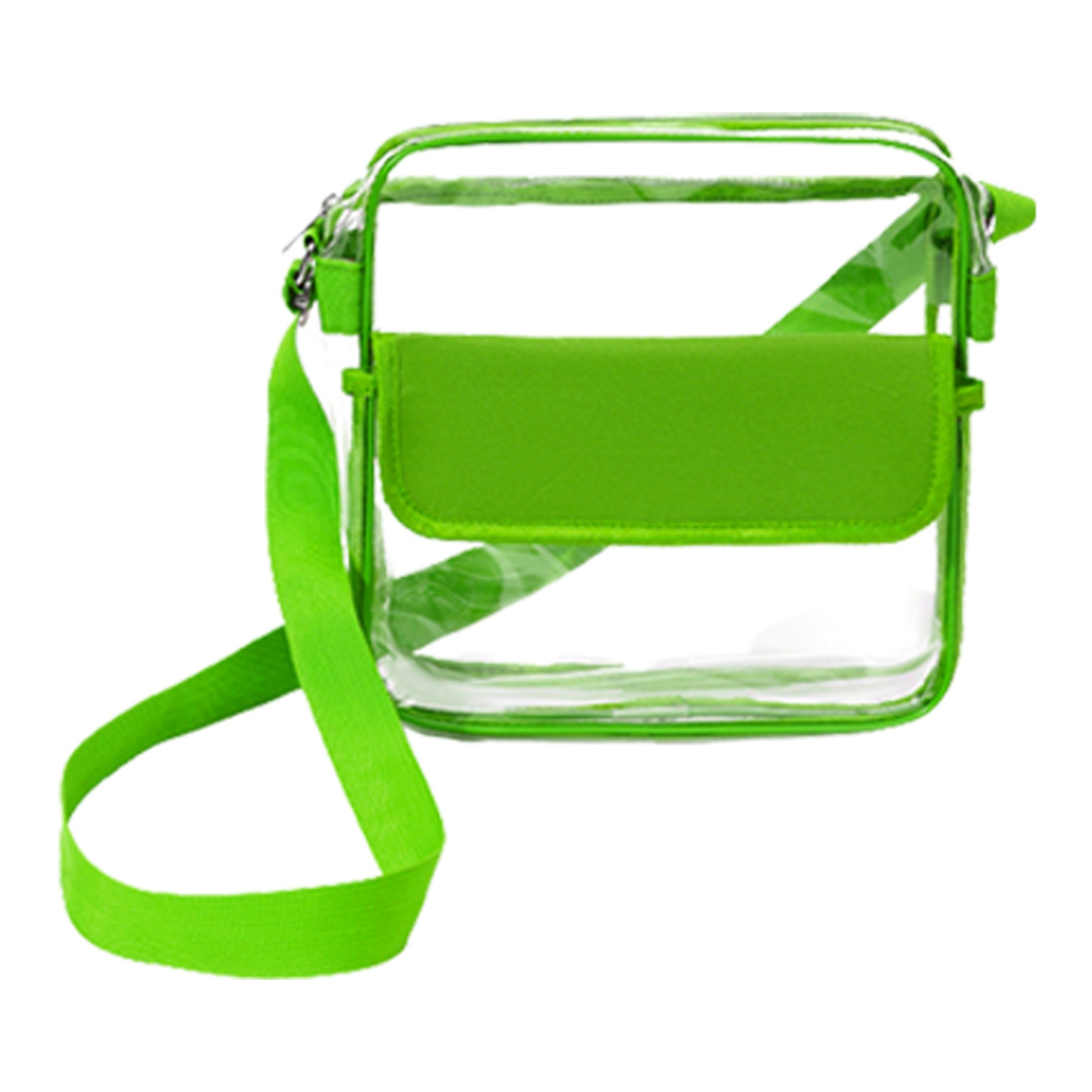 Transparent Cross-Body Shoulder Bag 10
