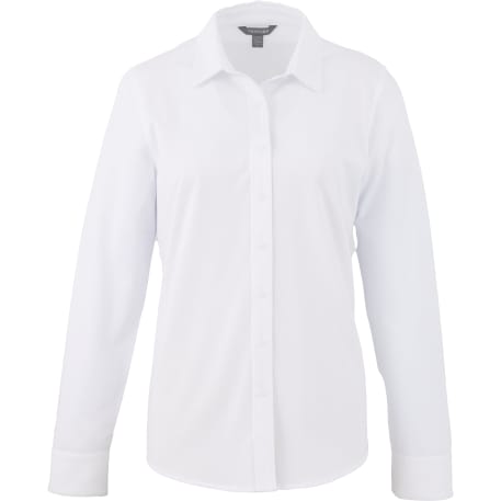 TATRA Eco Long Sleeve Knit Button Up Shirt-Women's 80
