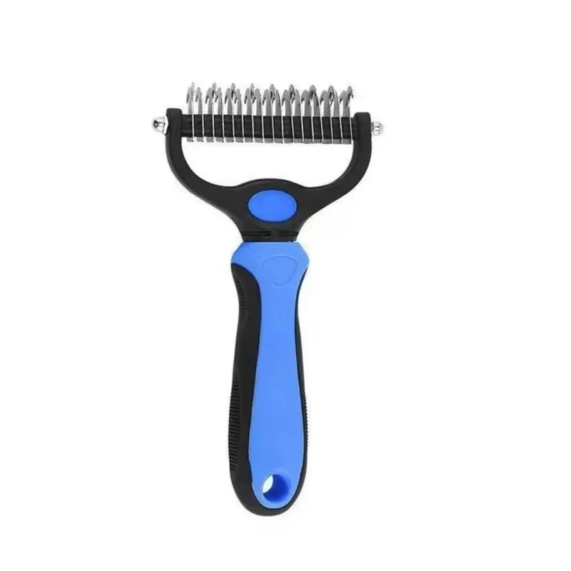 Detangling Pet Comb Stainless Steel Teeth For Matted Fur 3
