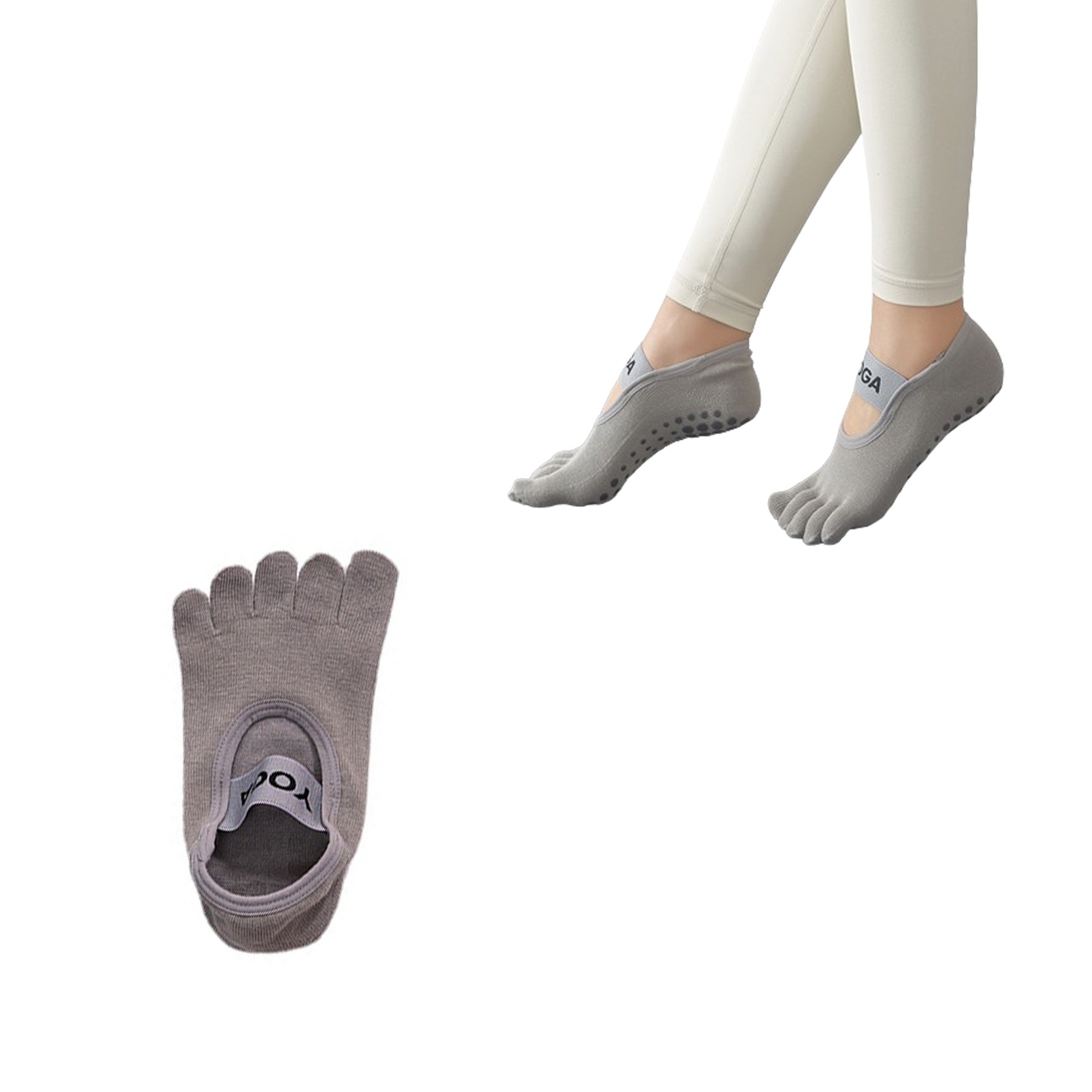 Five Toe Yoga Socks 7