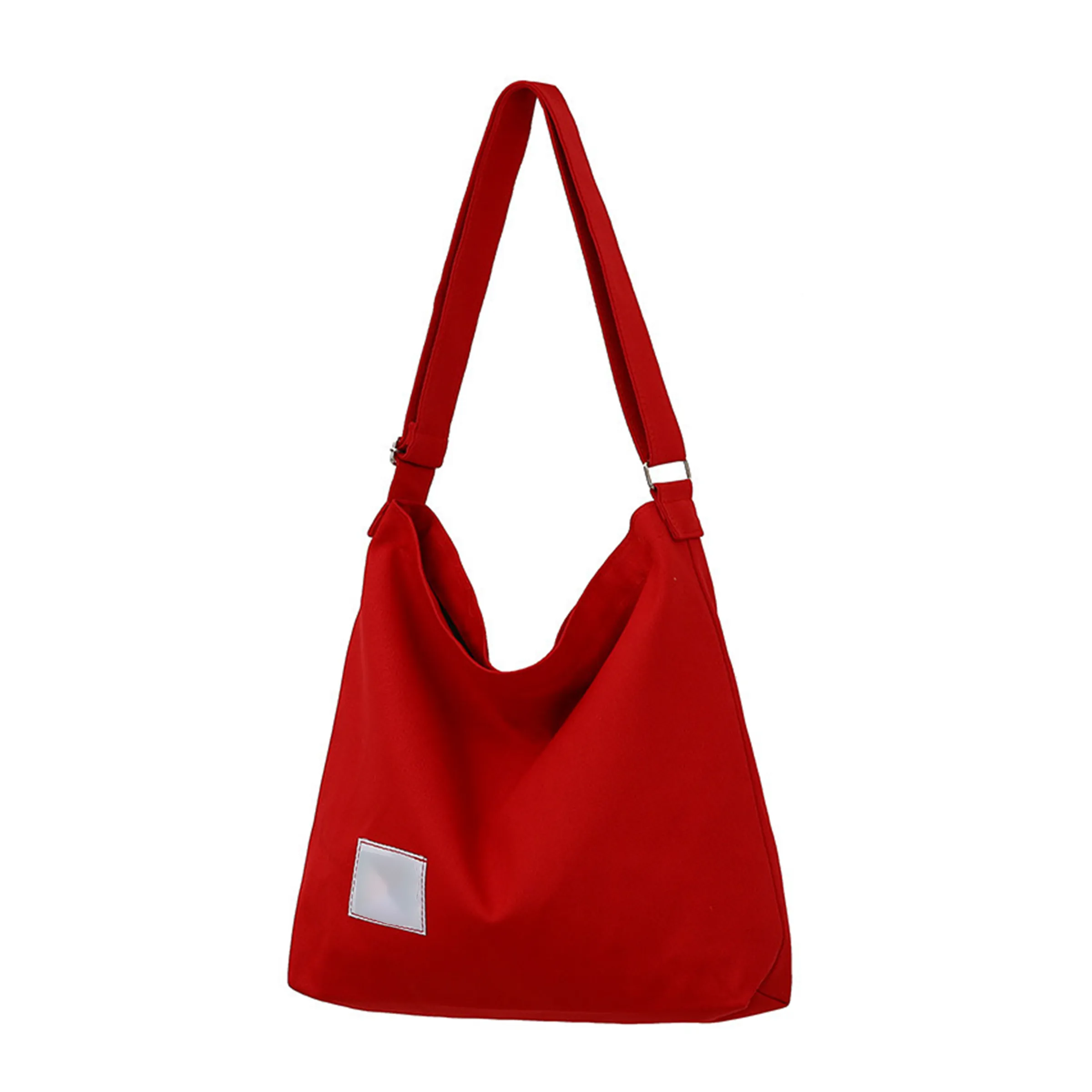 Retro Large Size Crossbody Canvas Shoulder Bag 8