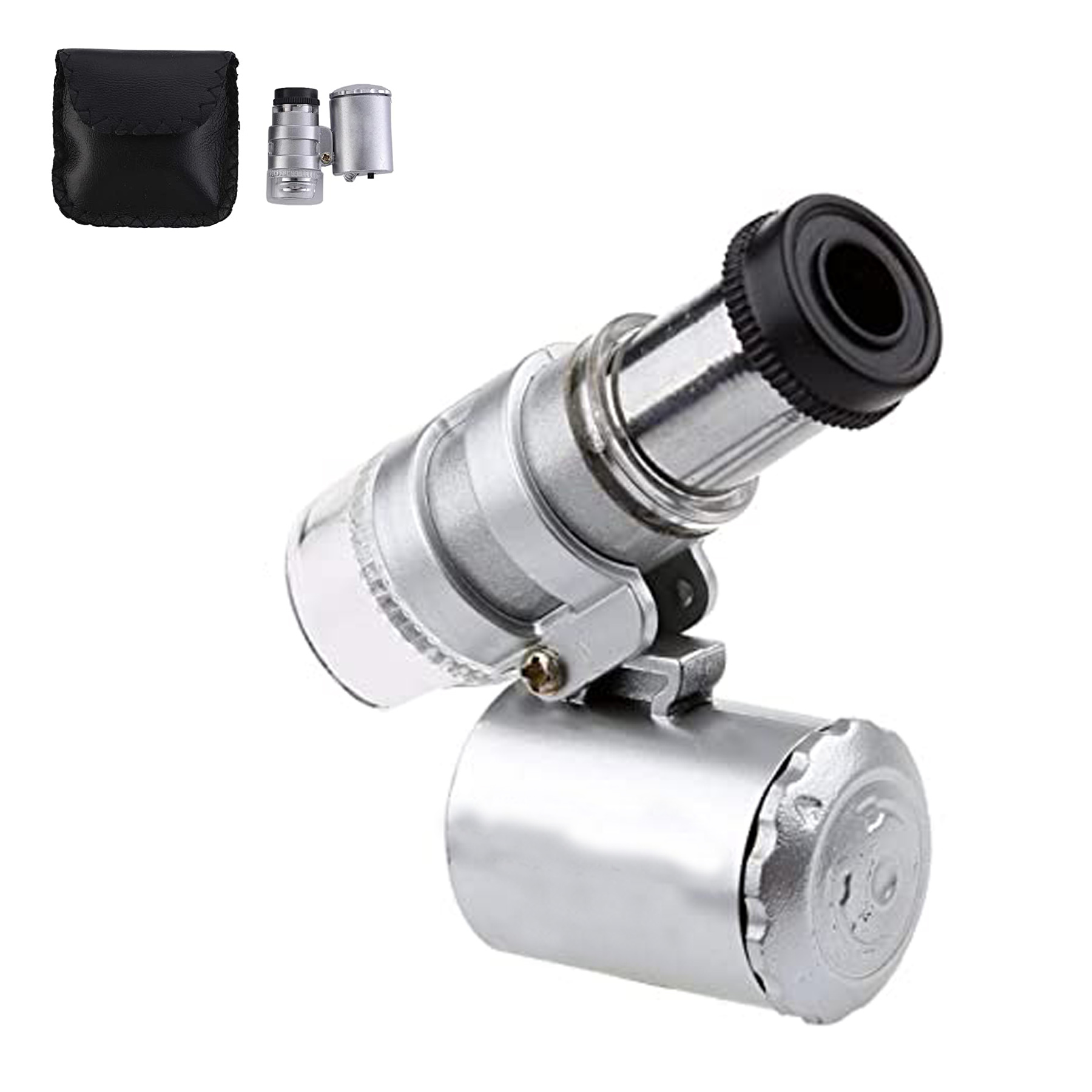 60X Pocket Microscope Jewelry Magnifier Loupe 2