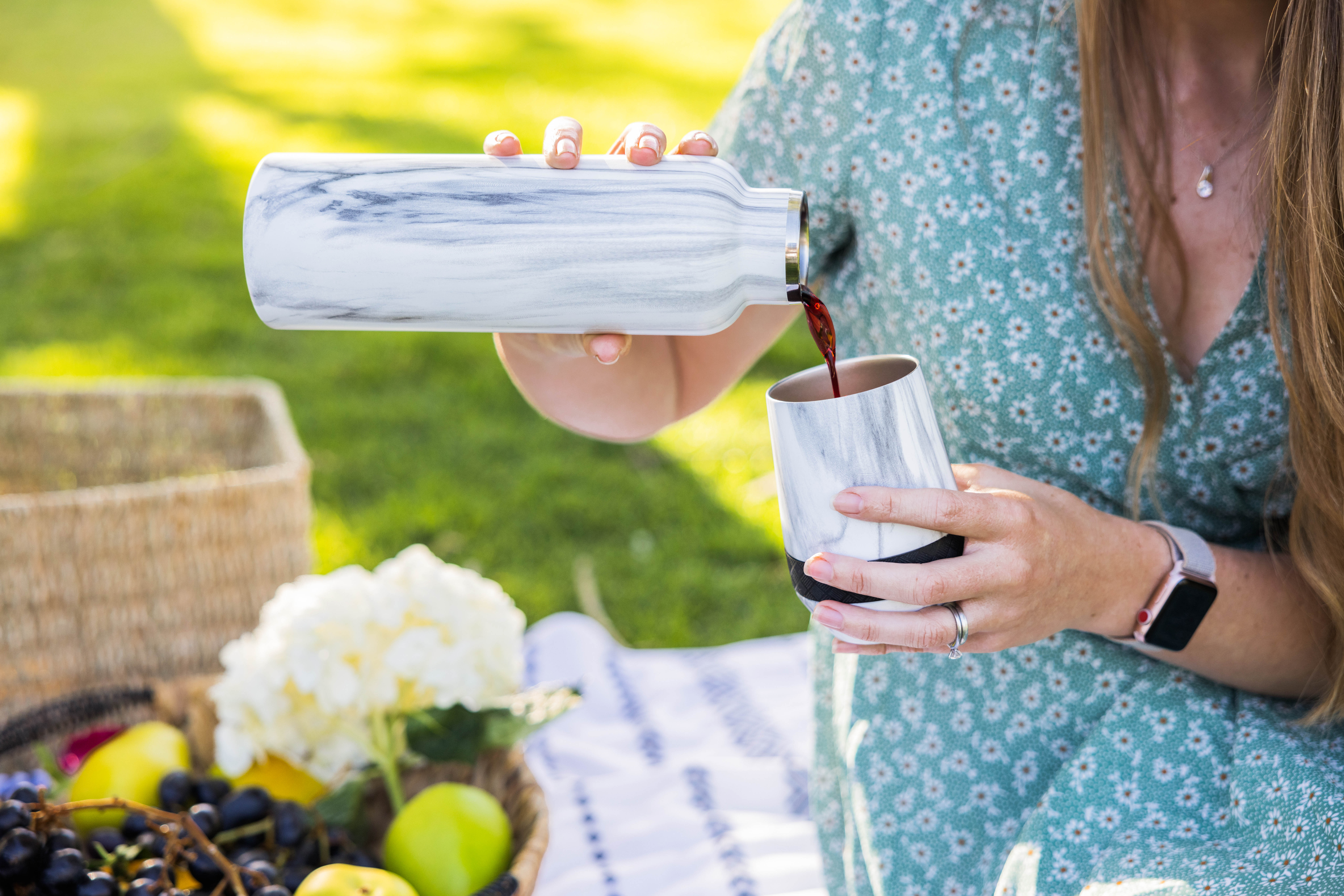 Elemental® Recess Stemless 10oz Stainless Steel Tumbler with Shatter-free Lid 1