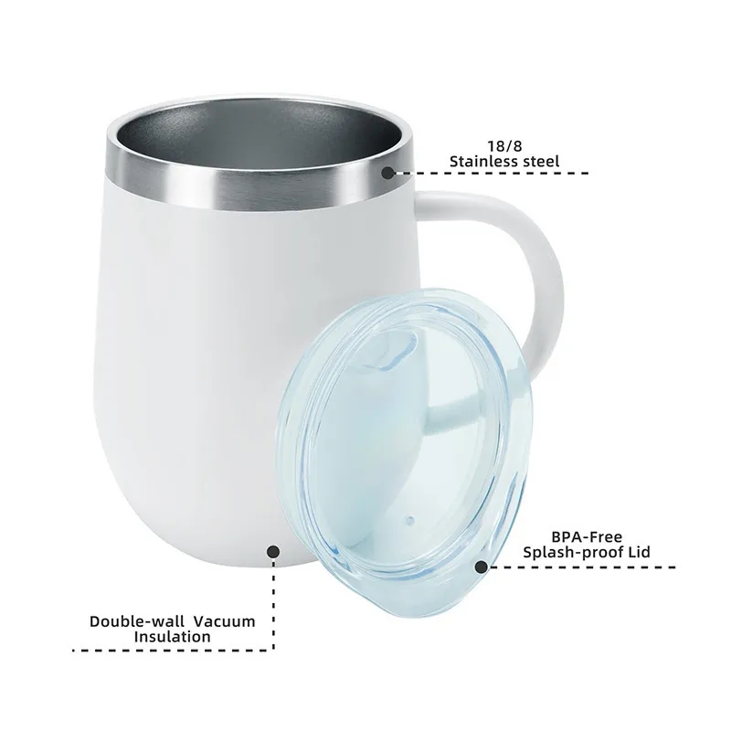12oz Egg-shaped Thermos Cup 3