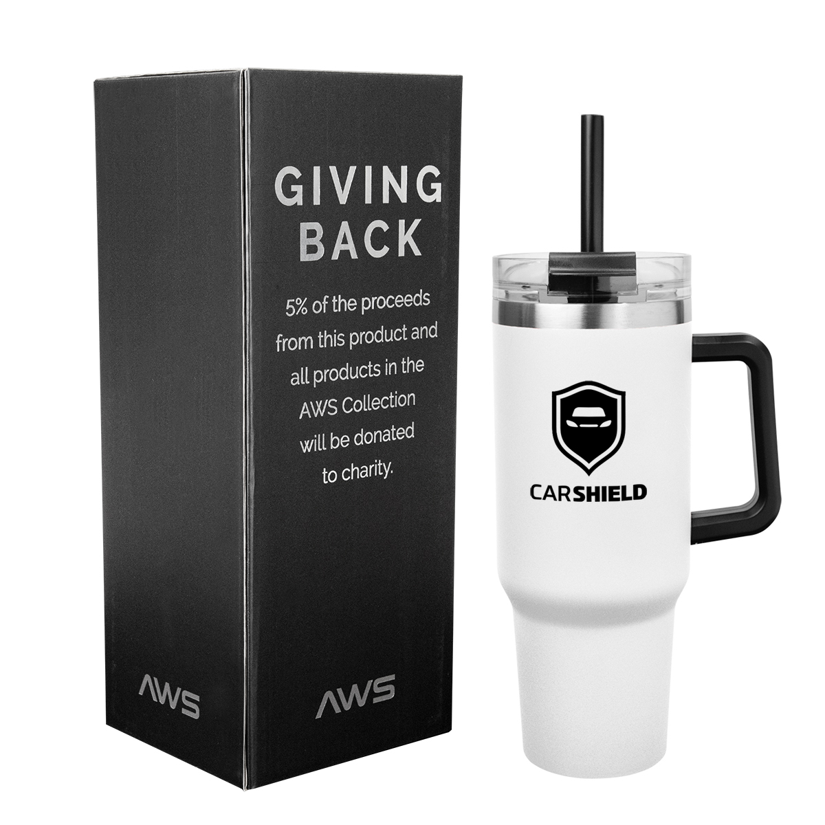 40 Oz. AWS Intrepid Stainless Steel Tumbler 2