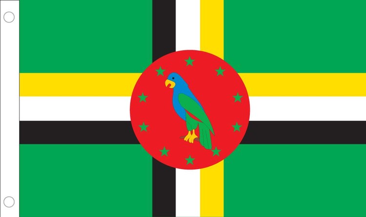 Dominica Flag - 2' x 3' - Nylon 2