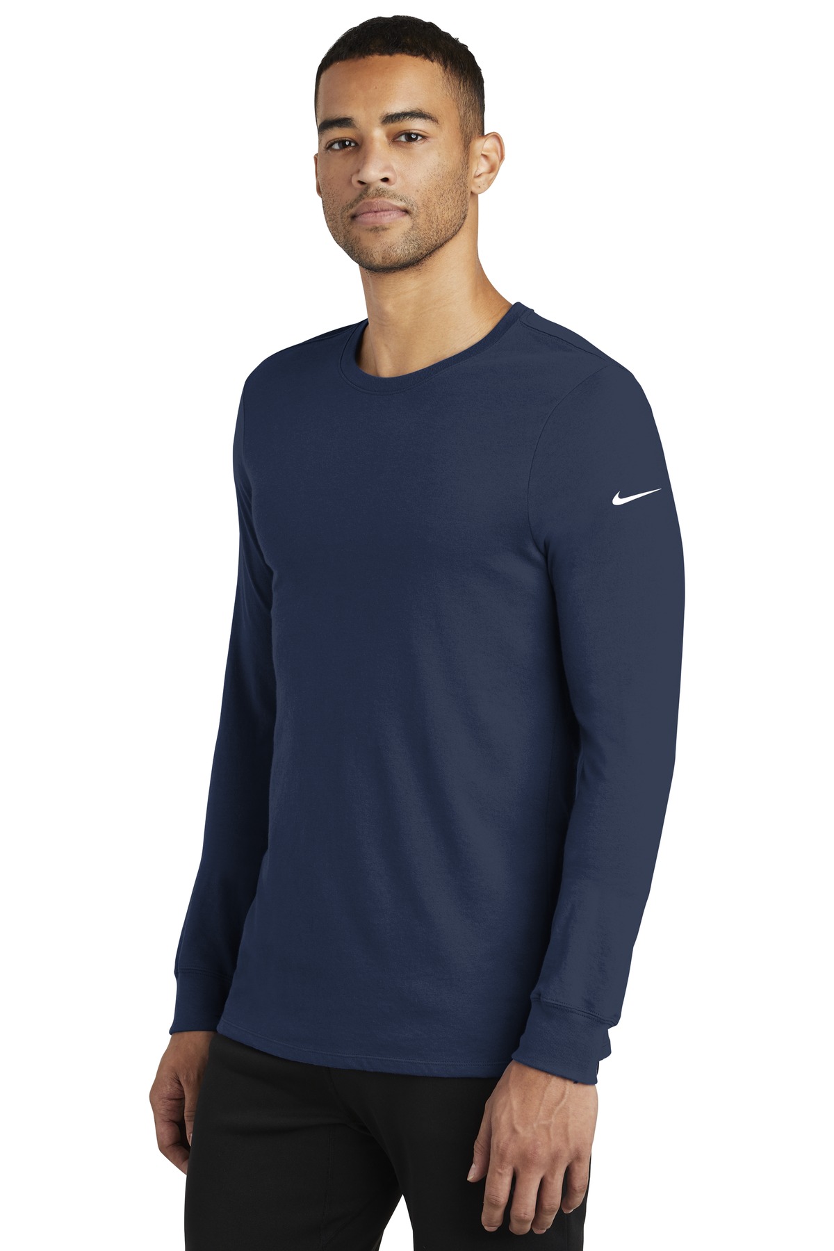 Nike® Dri-FIT Cotton/Poly Long Sleeve Tee 30