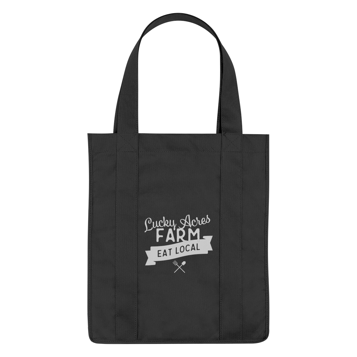Non-Woven Shopper Tote Bag With 100% RPET Material 2