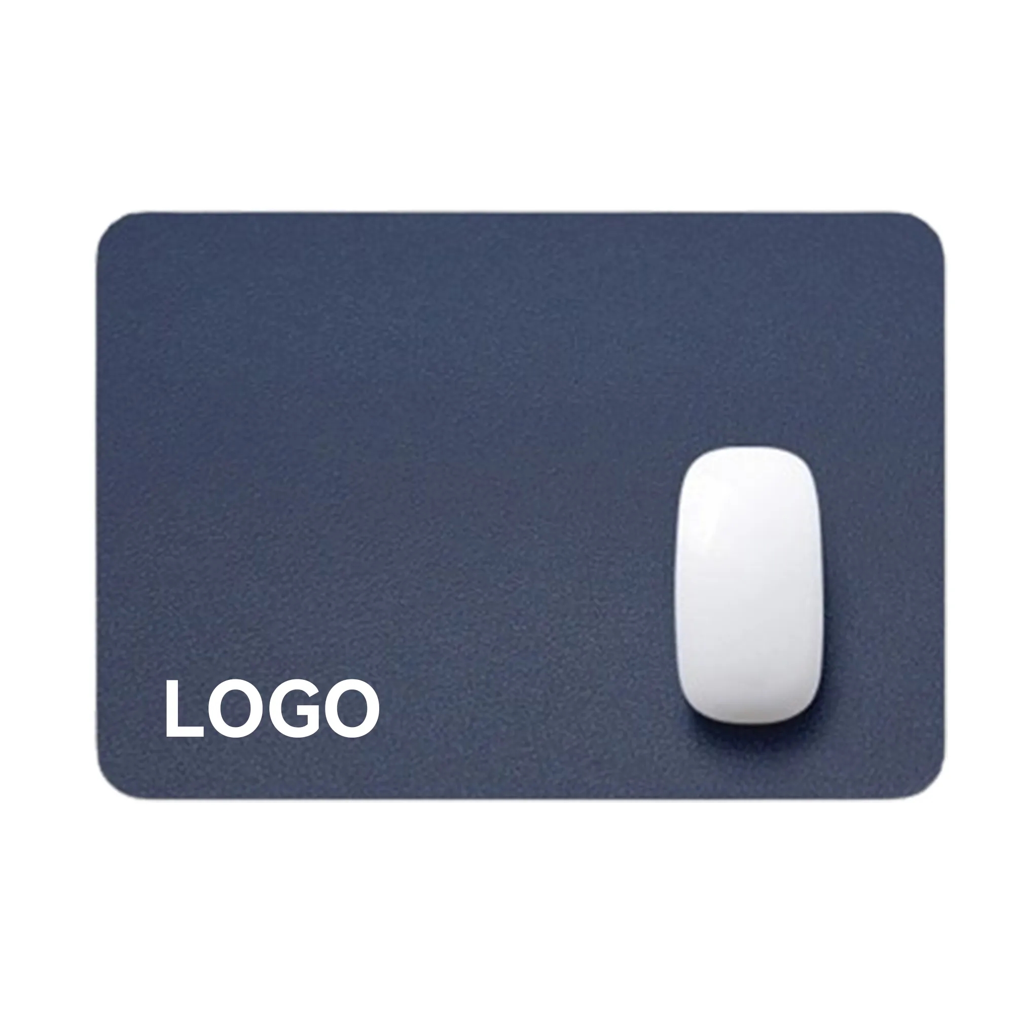 Double sided leather smooth mouse pad 1