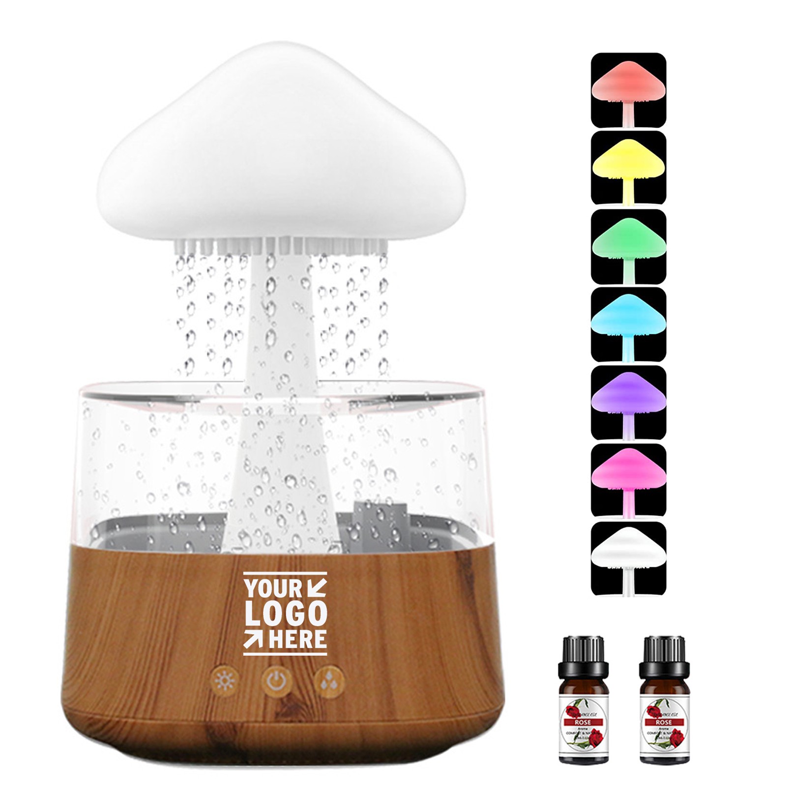 120ml 7 Color Light Changing Essential Oil Diffuser 1
