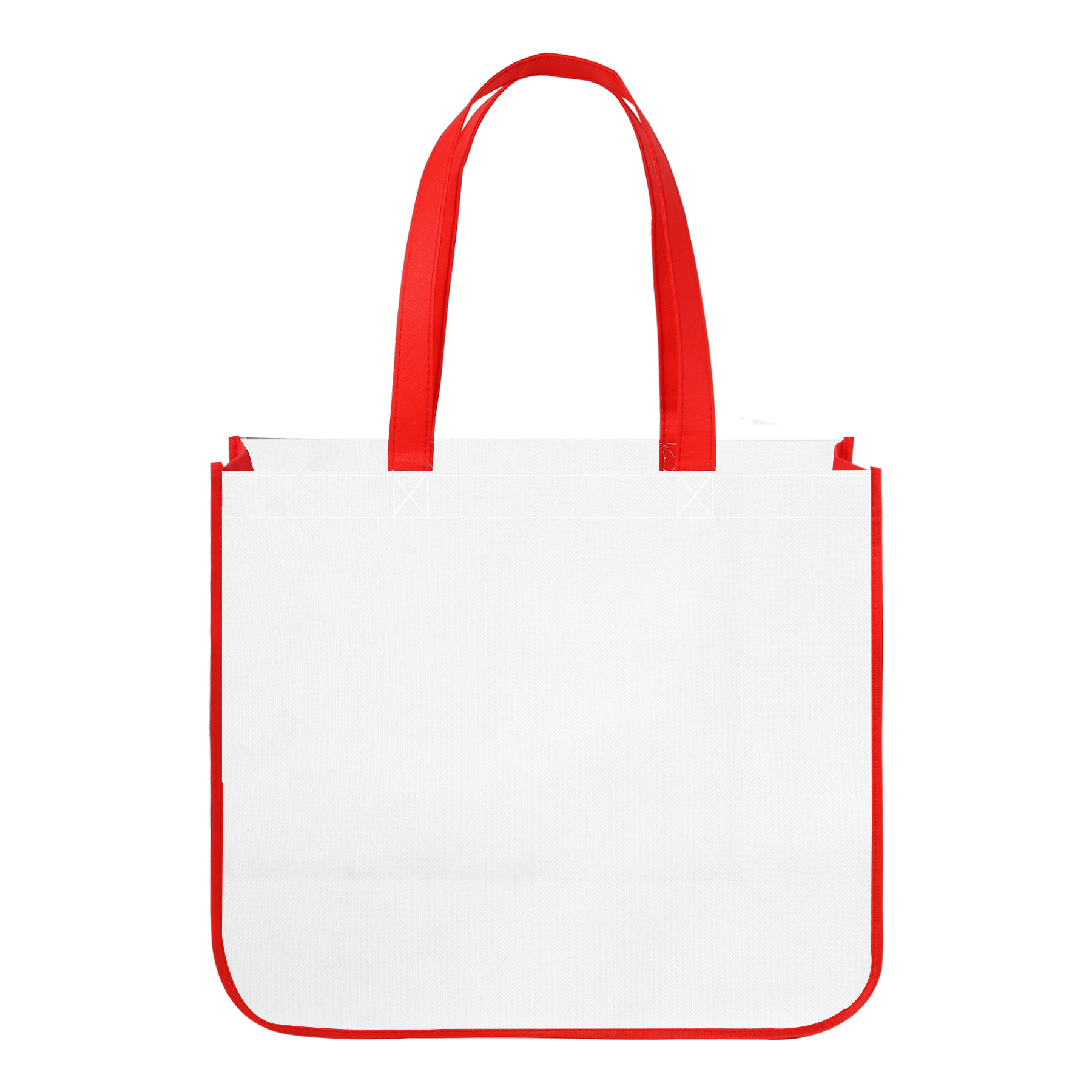 Extra Large Full Color Laminated Curved Bottom Tote Bag 10