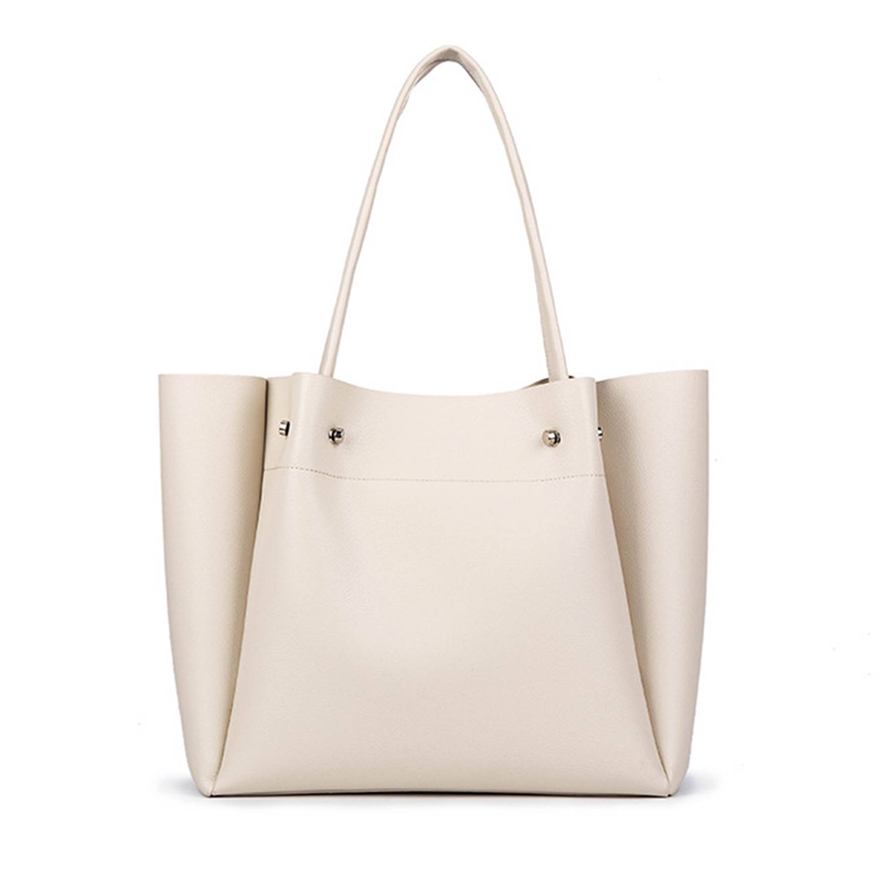 PU Large capacity shopping shoulder tote bag 4