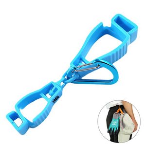 Versatile Dual Clip Gloves Or Hat Hanger With Carabiner 16