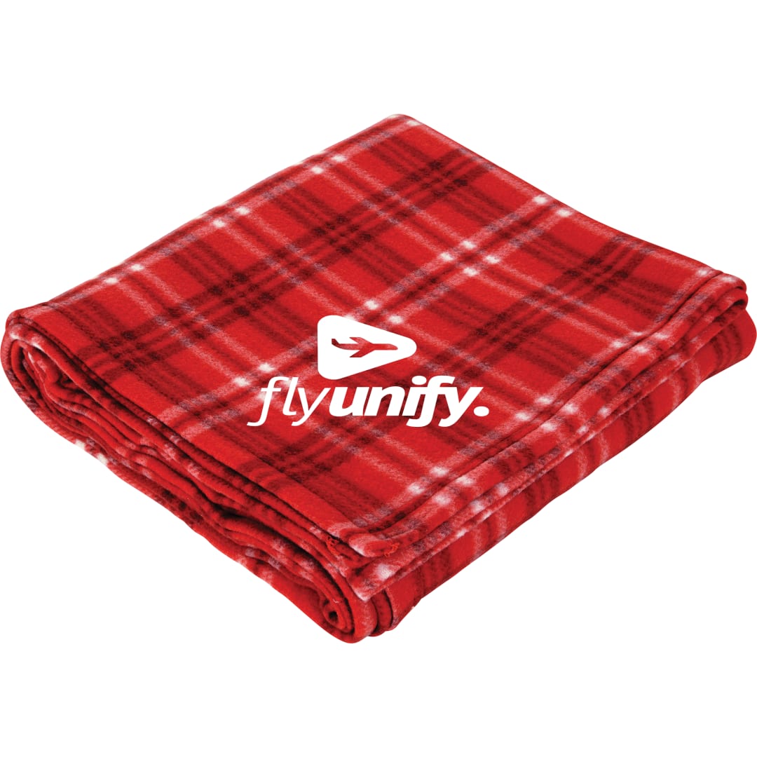 Plaid Fleece Blanket 56