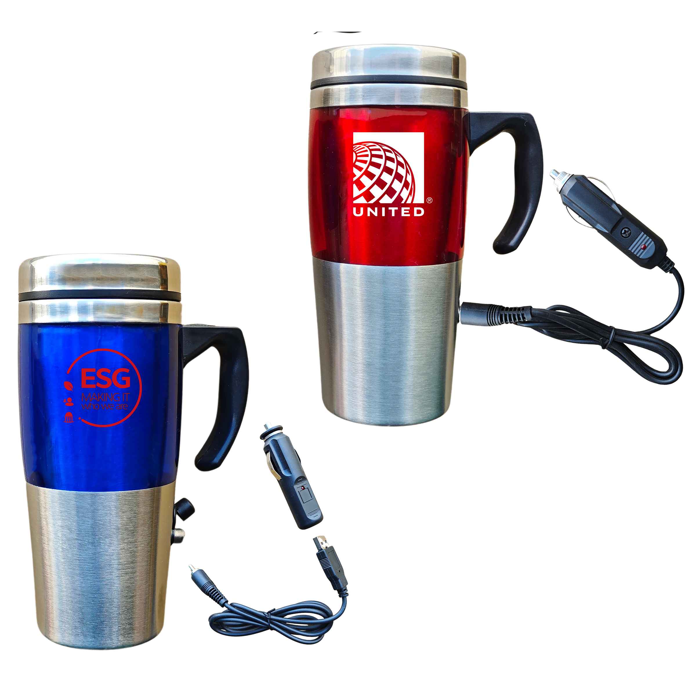 16 Oz Auto Heated Travel Mug 1