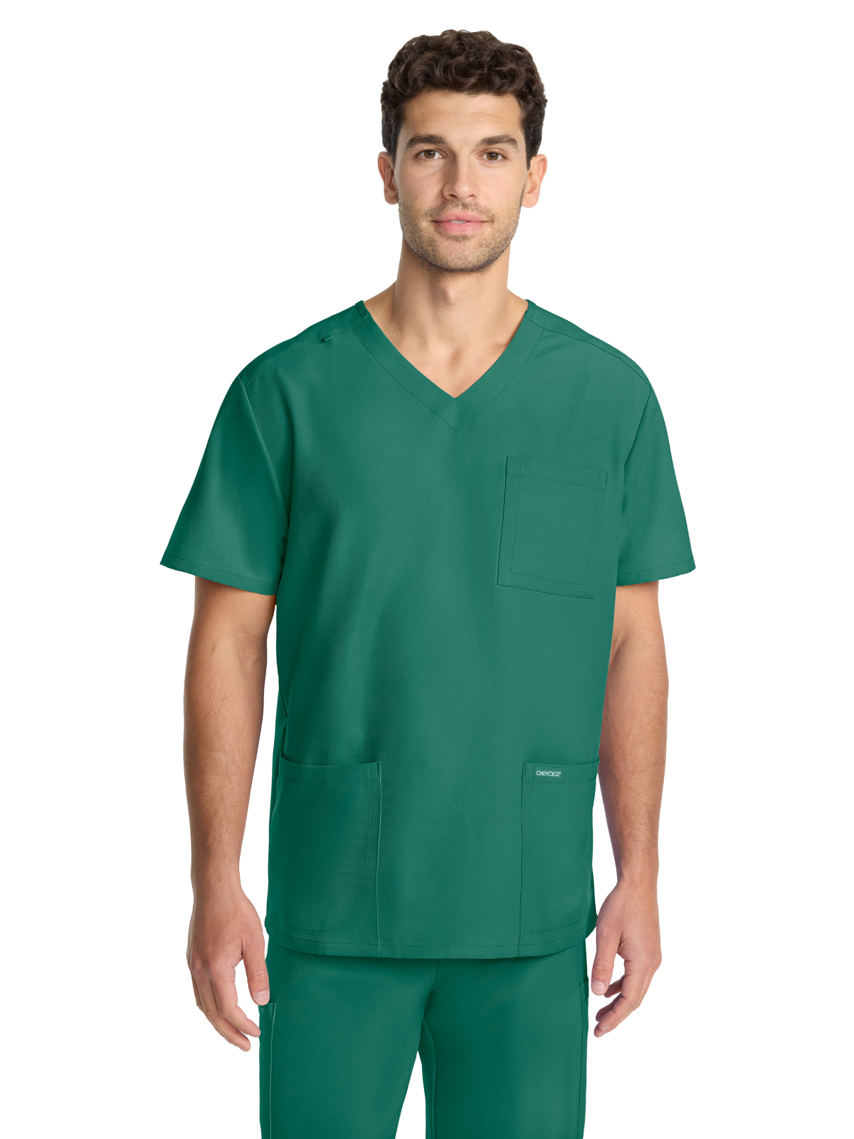 Cherokee - WW Originals Ultra - Men's 3-Pocket Tuck-In V-Neck Top 44