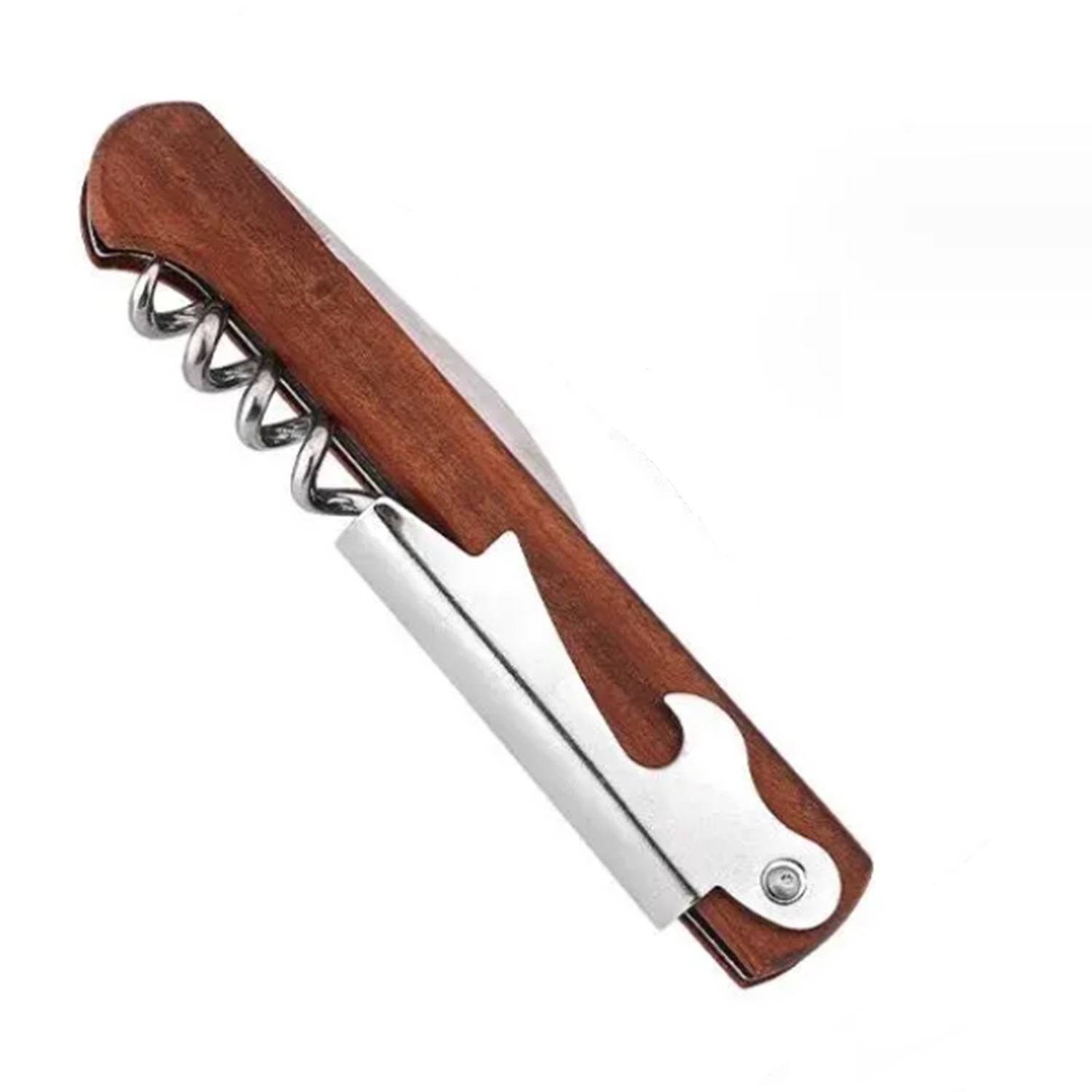 Wooden Wine and Bottle Opener with Knife 6