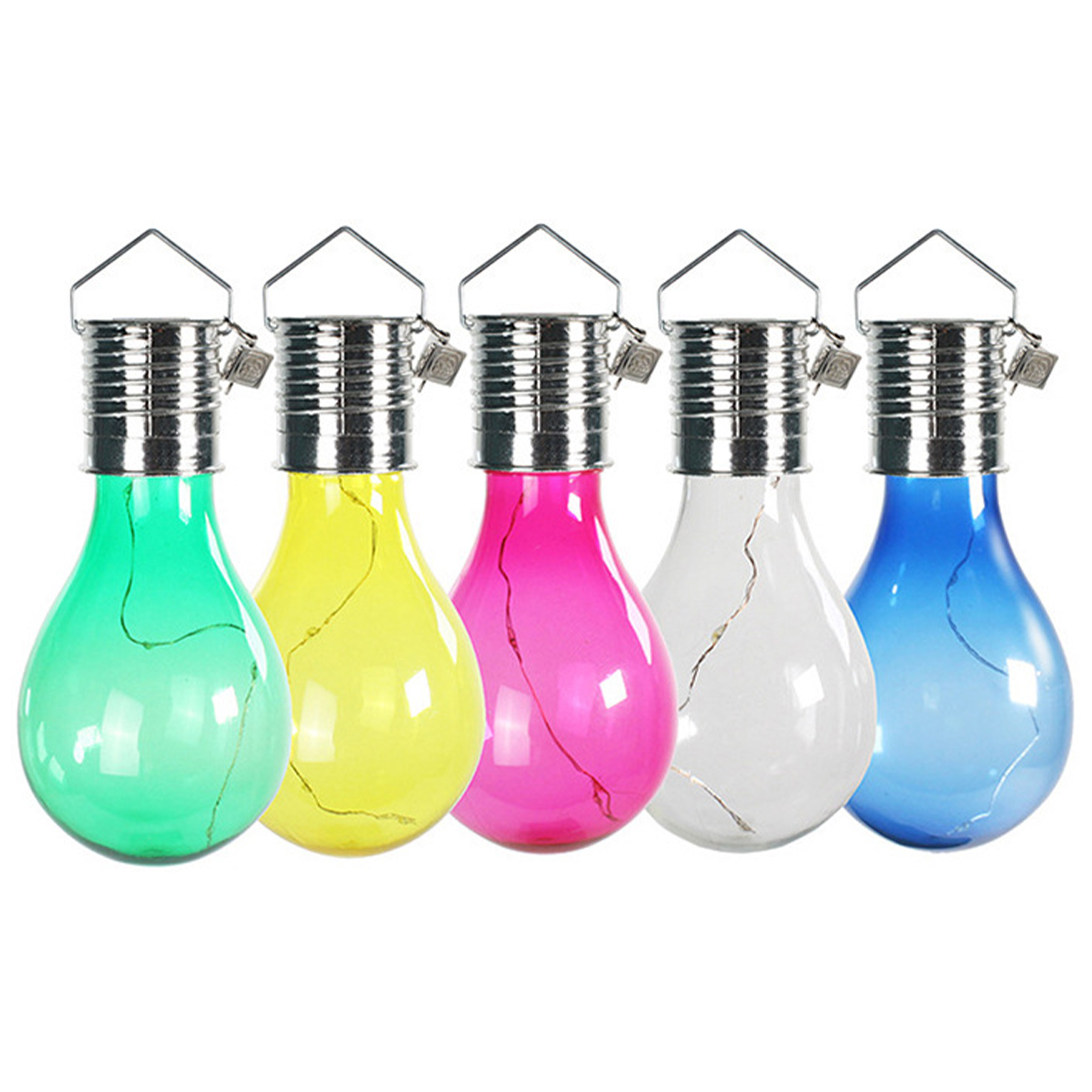Plastic Outdoor Solar Light Bulb 3