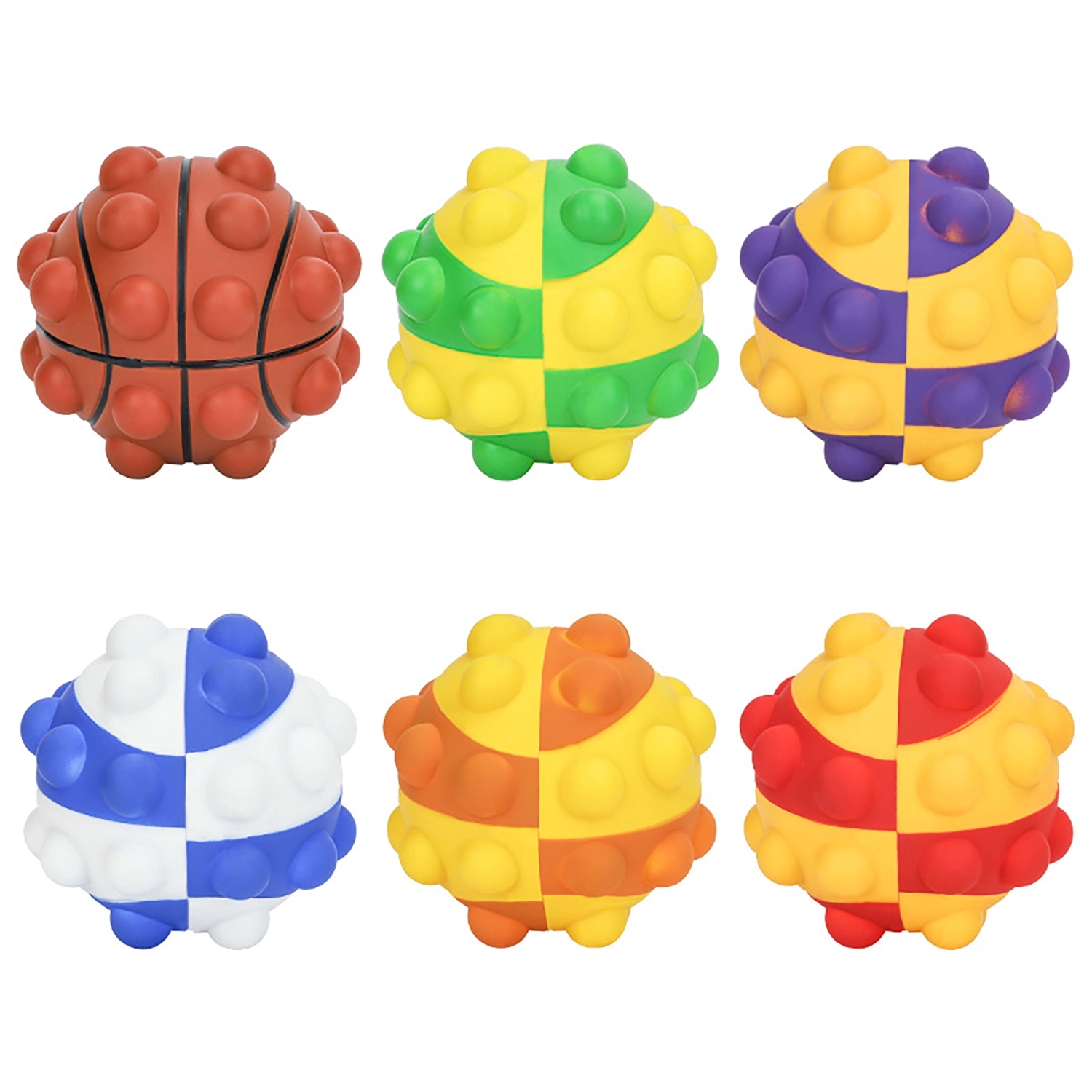 3D Anti-Pressure Squeeze Pop Ball It Fidget Toy 4
