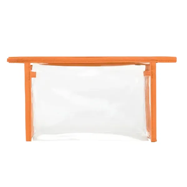 Clear Travel Toiletry Pouch 7.5x5 14