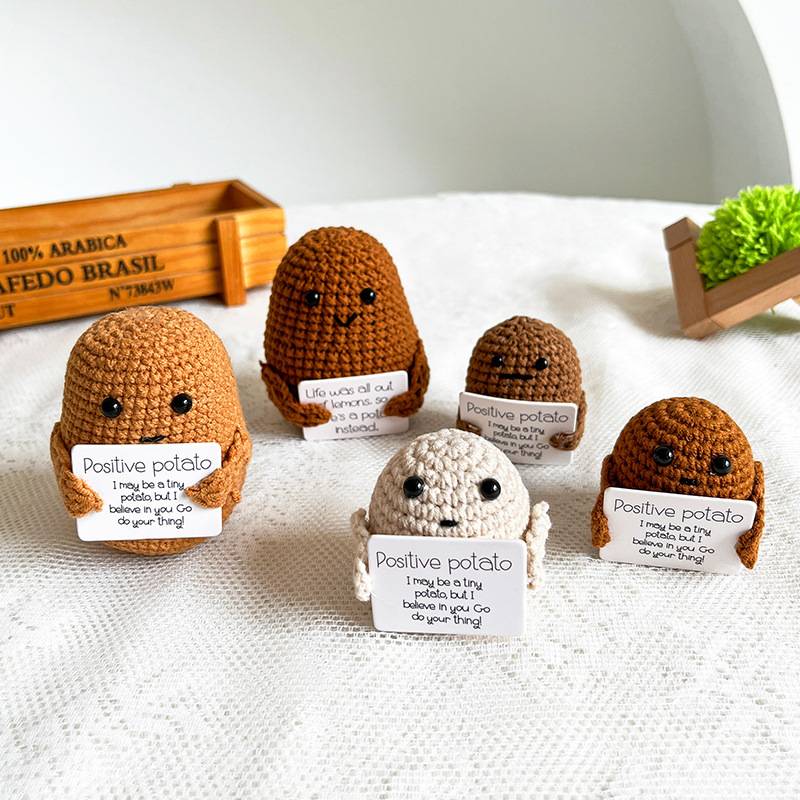 Handwoven Potato Doll 10