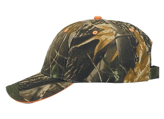 OTTO CAP® Camouflage 6 Panel Low Profile Baseball Cap 17