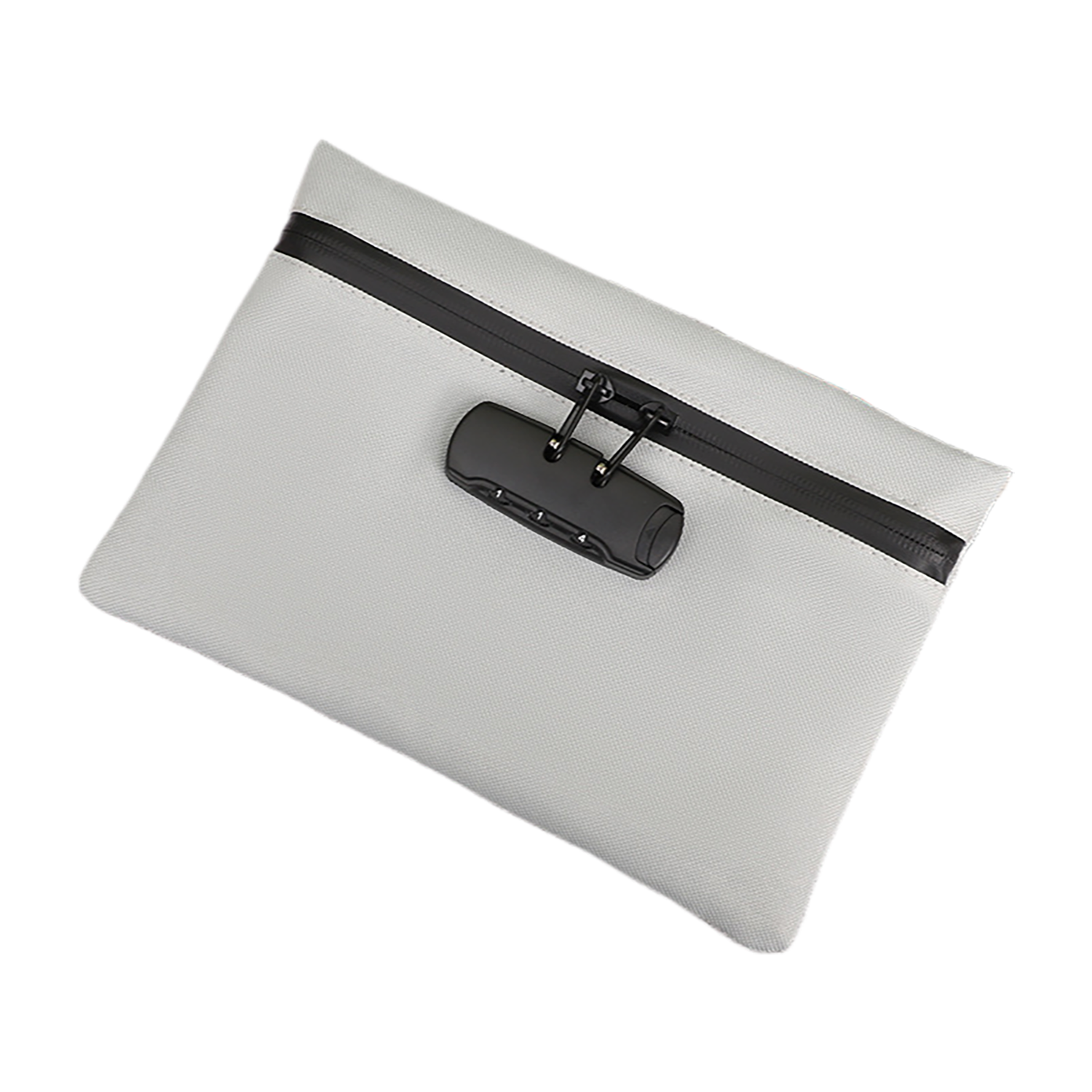 Waterproof Oxford Fabric File Bag W/ Combination Lock 2