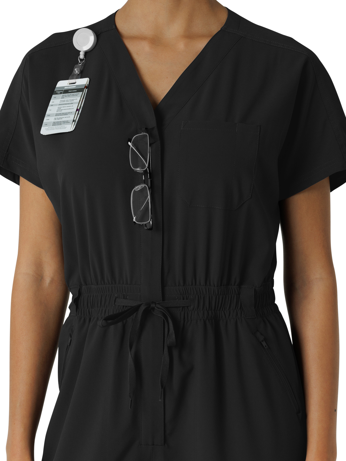 Wink - Renew - Women's Seven-Pocket Cargo Jogger Jumpsuit 13