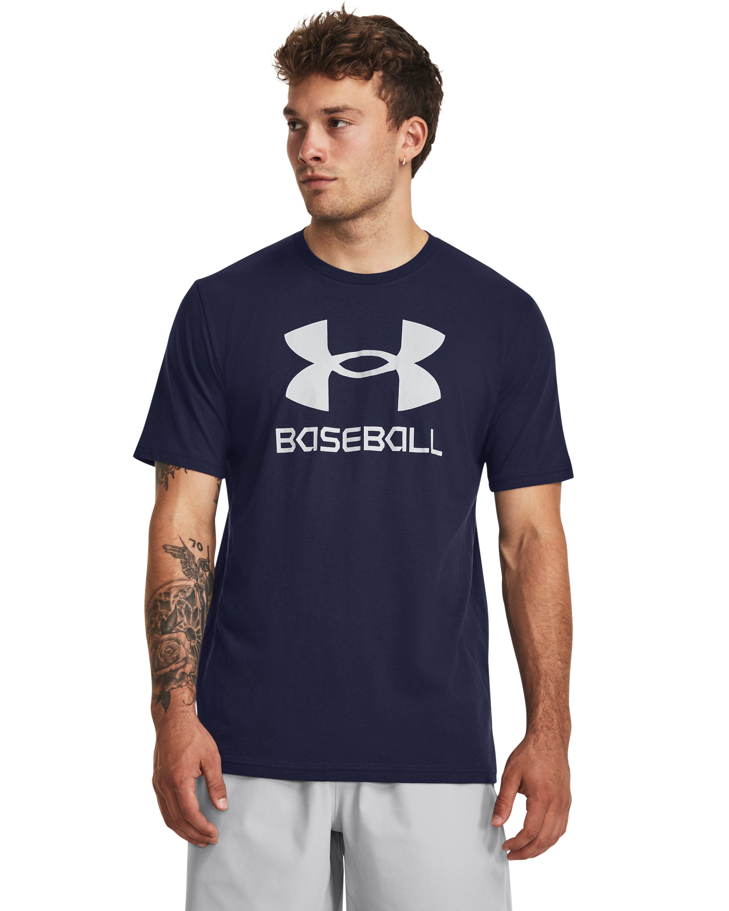 UA Baseball Icon Logo Men's Short Sleeve 3
