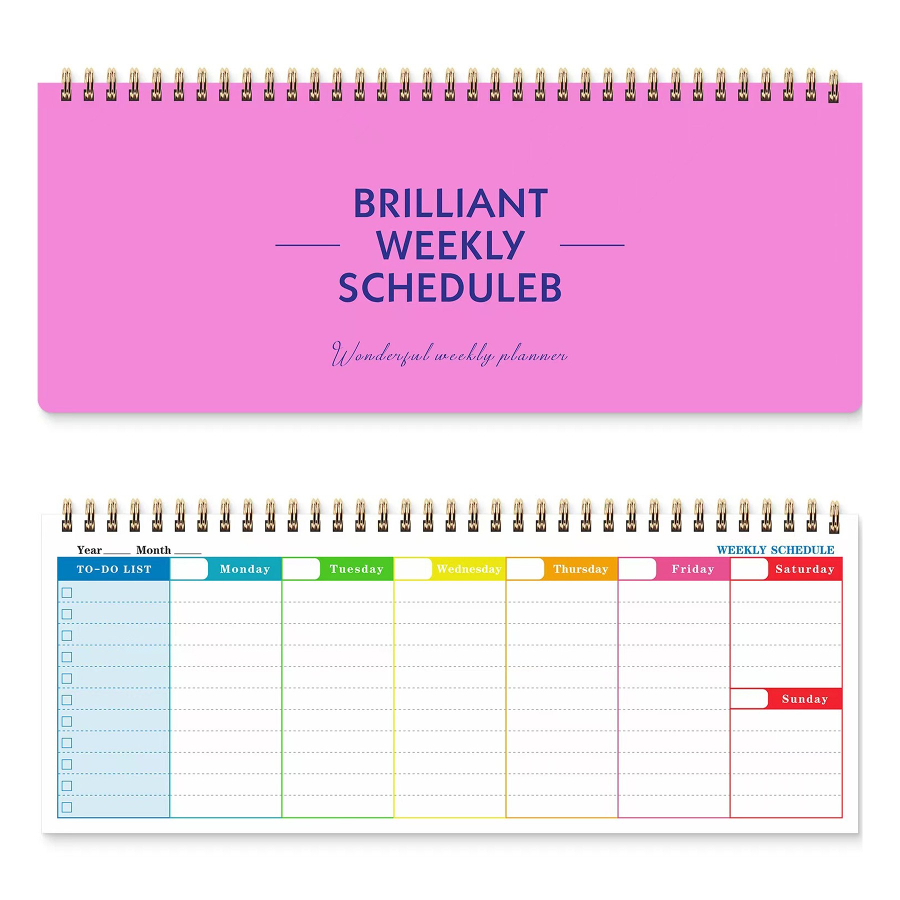 Weekly Schedule Planner 4