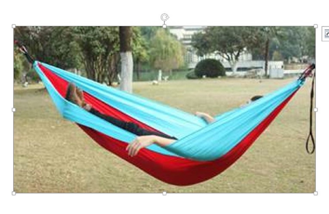 Camping Hammock with Ropes & Carabiners 5