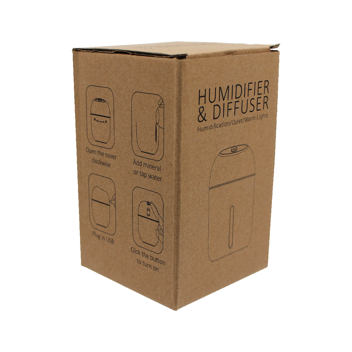 Humidifier with Essential Oil Diffuser 11
