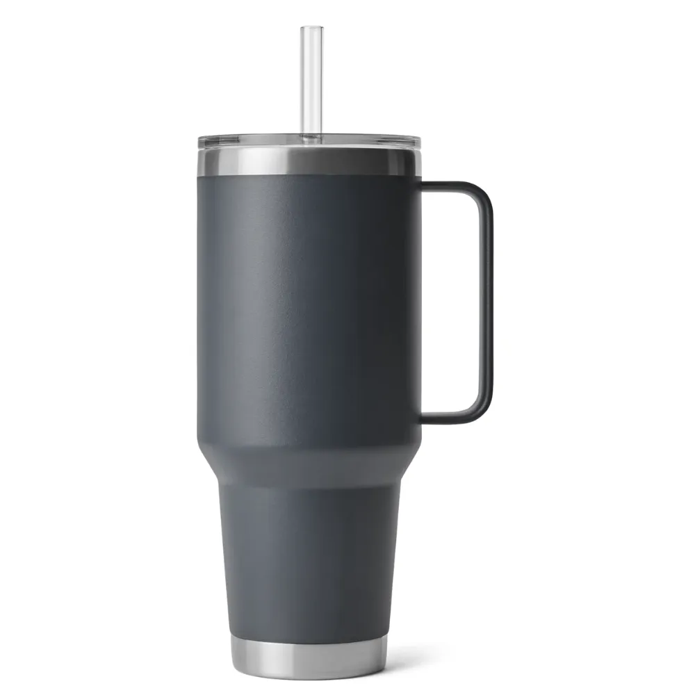 42oz. Insulated Tumbler with Handle and Straw 5