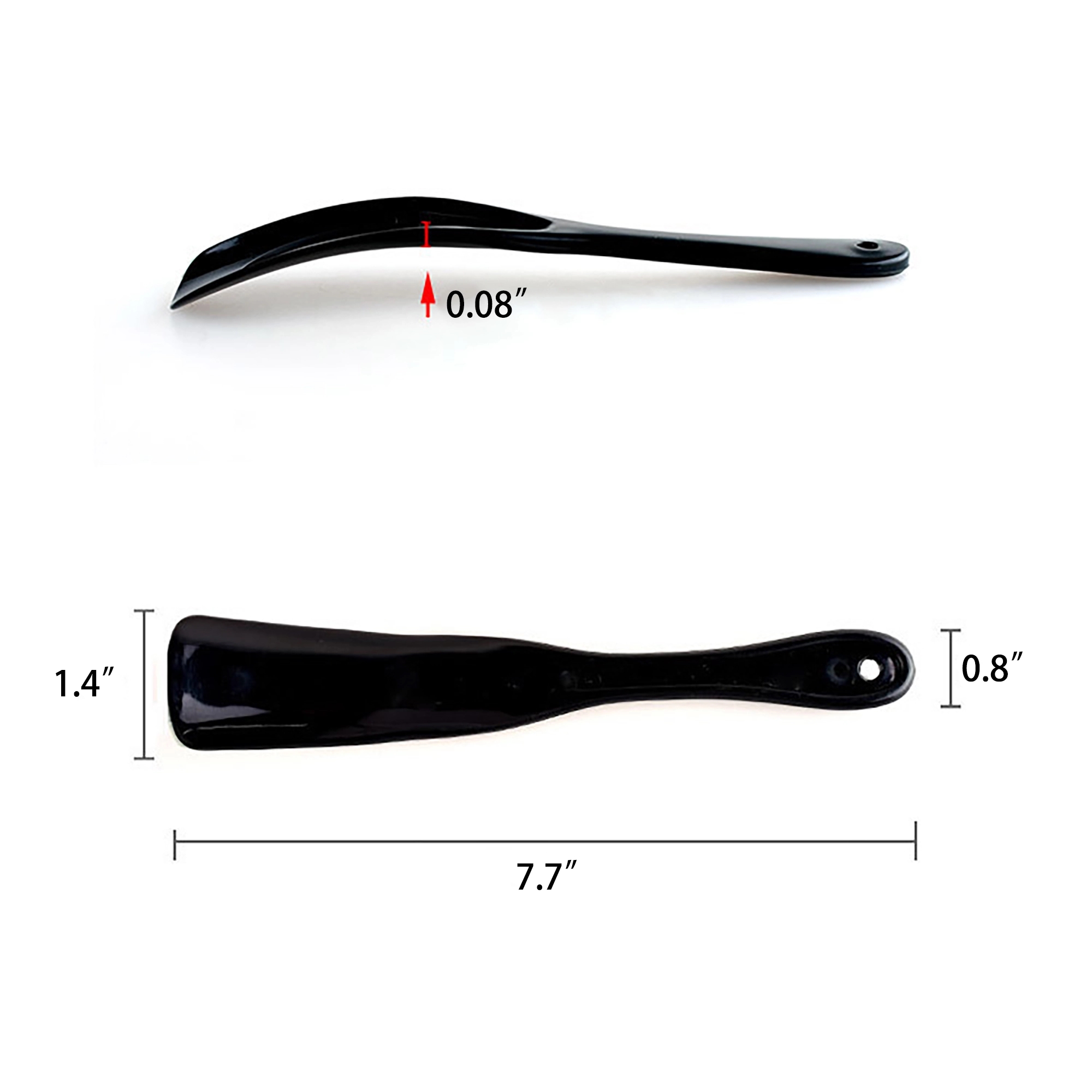 MOQ 50pcs Plastic Shoehorn Boots Shoes Helper 10
