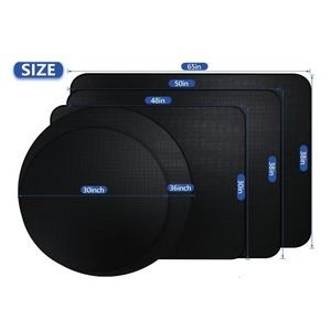 65 x 39 inch Double-Sided Fireproof Under Grill Mats 3