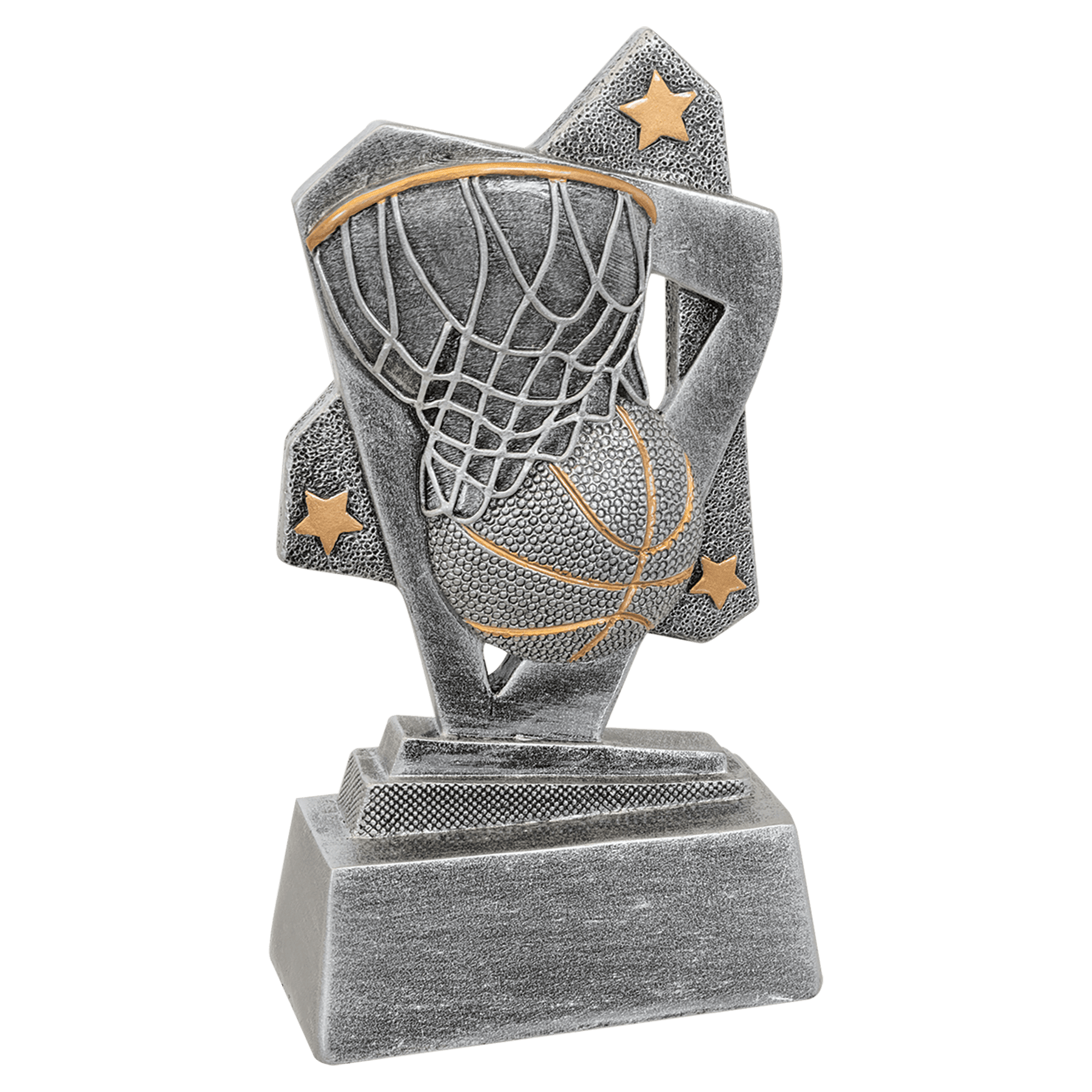 5-1/2" Tall Basketball Triumph Resin 1