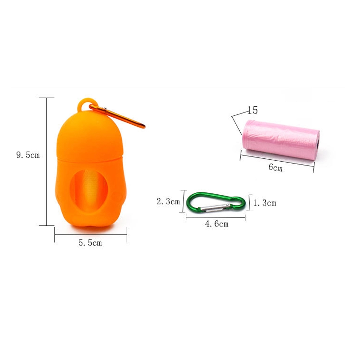 Pet Poop Bags Holder Dispenser 3
