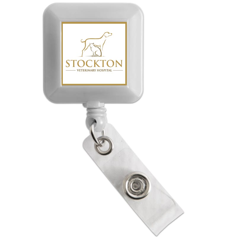 Square Badge Reels 15