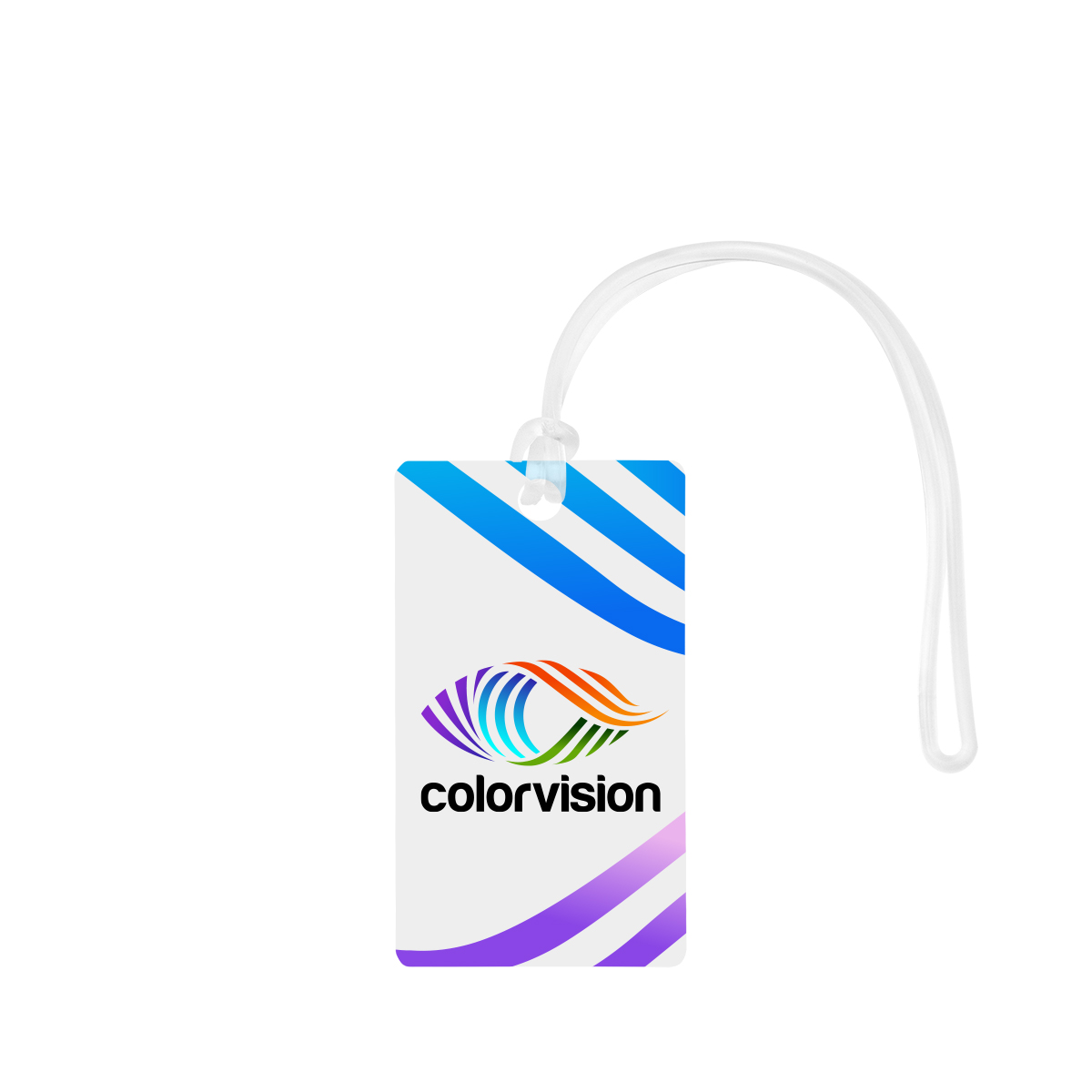 Acrylic Bag Tag - Rectangle 3