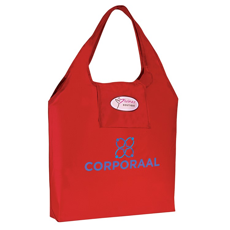 Eco Convenient Fold-Up Shopping Tote Bag 5