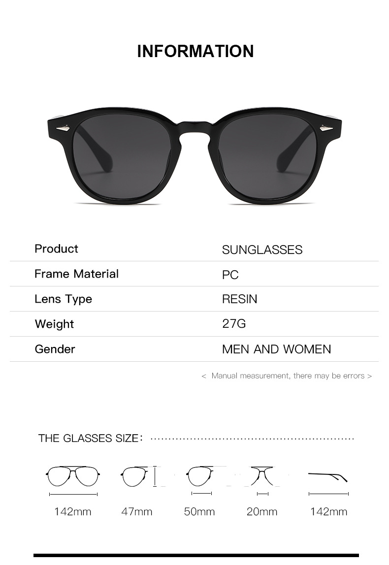 Beautiful round sunglasses 6
