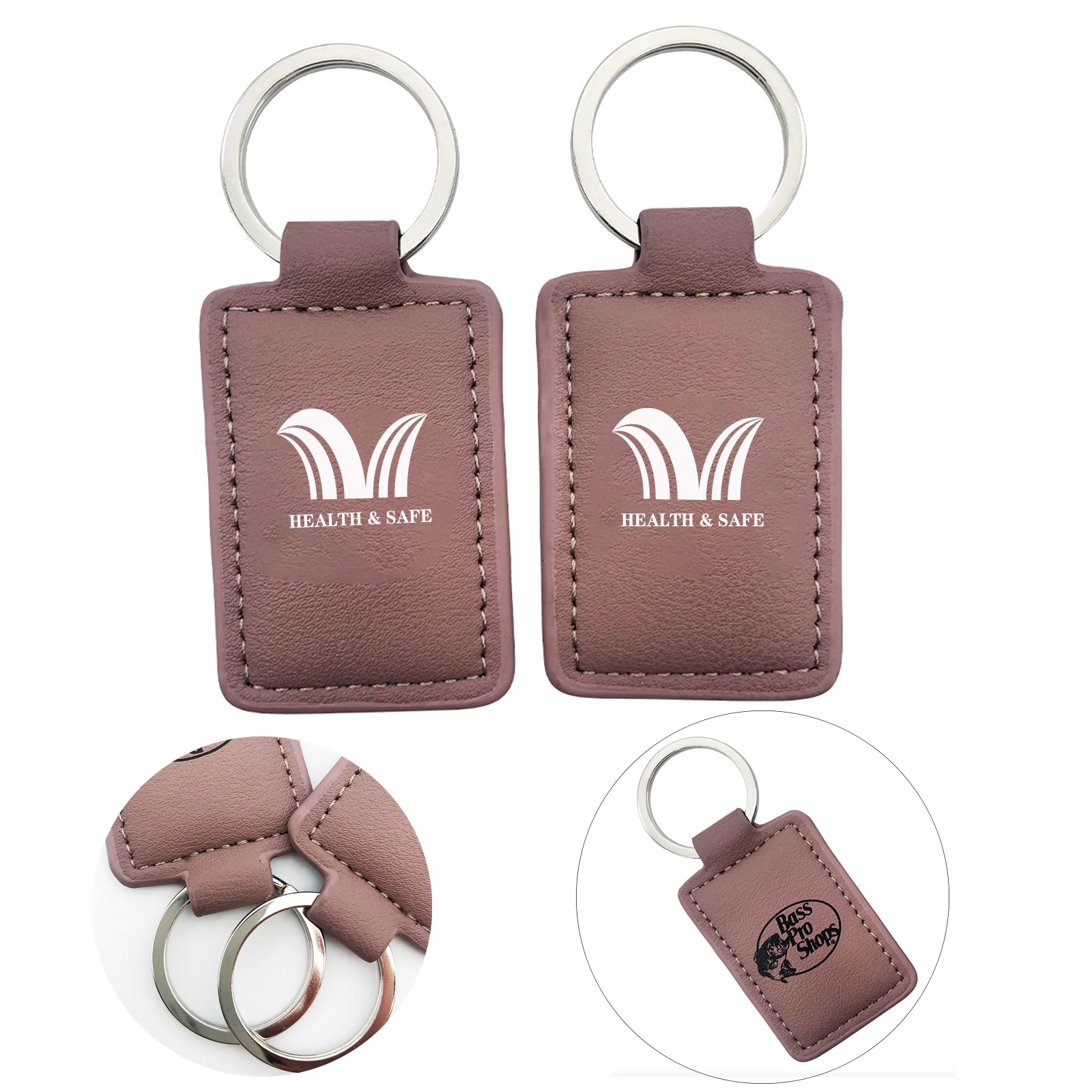 Leatherette Executive Key Tag 1