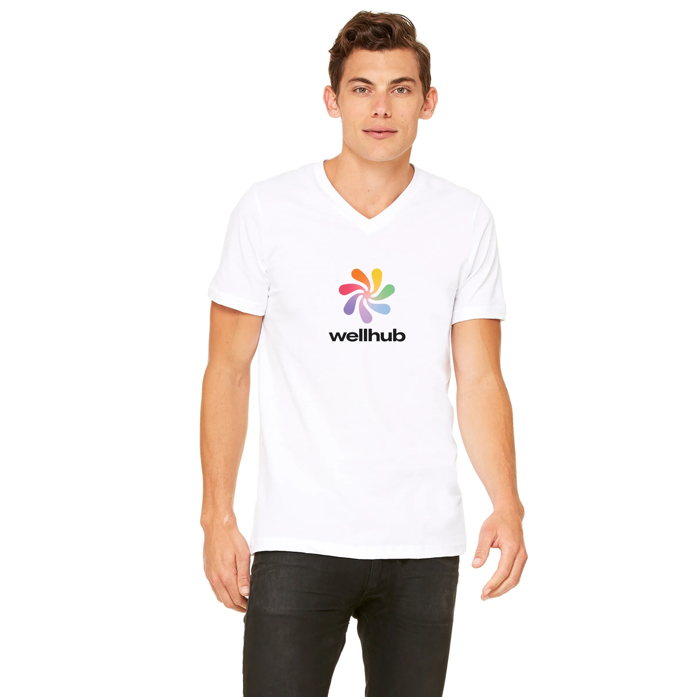Bella + Canvas - Unisex Jersey Short-Sleeve V-Neck T-Shirt 12