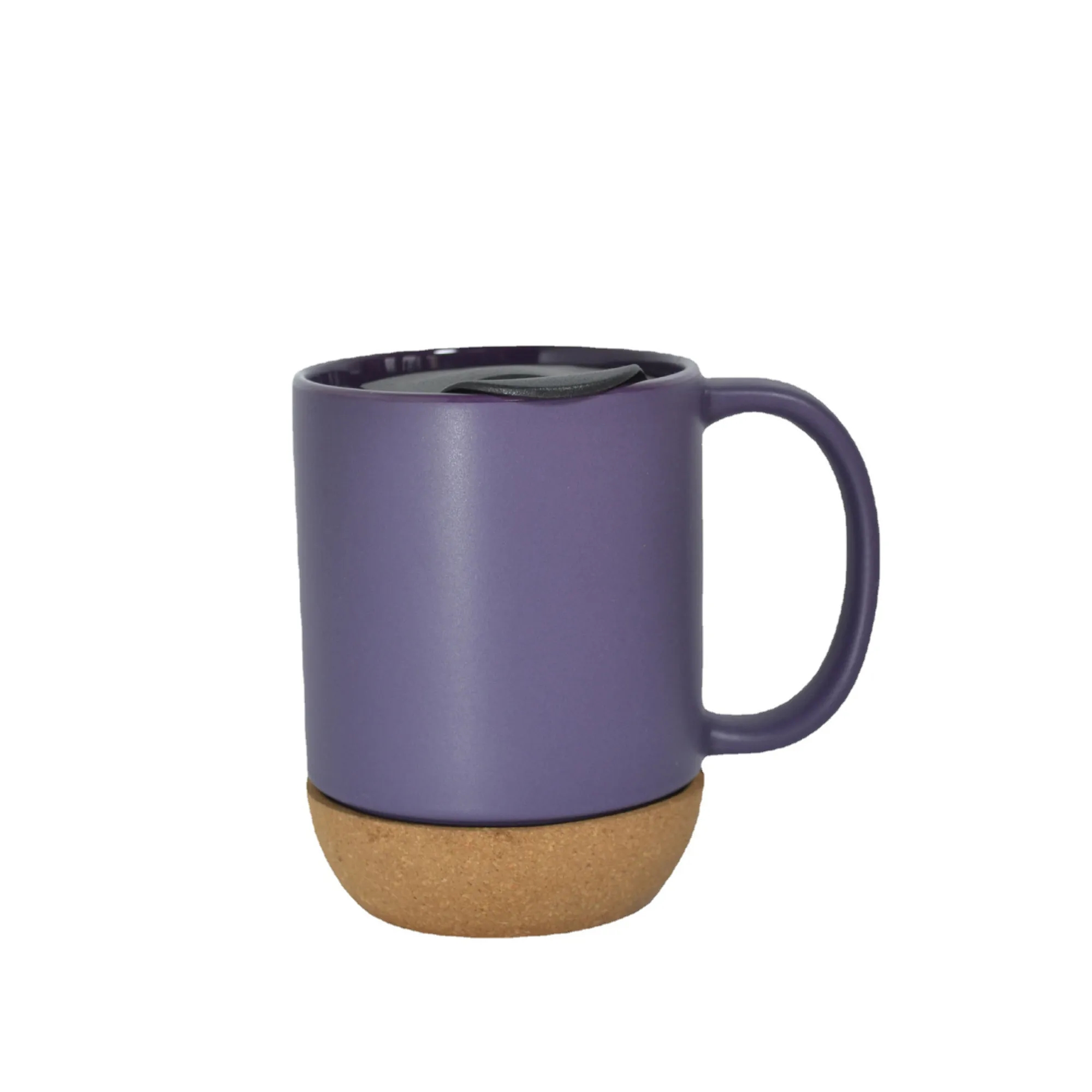 14 Oz Cork Bottom Ceramic Mug MOQ 50PCS 6