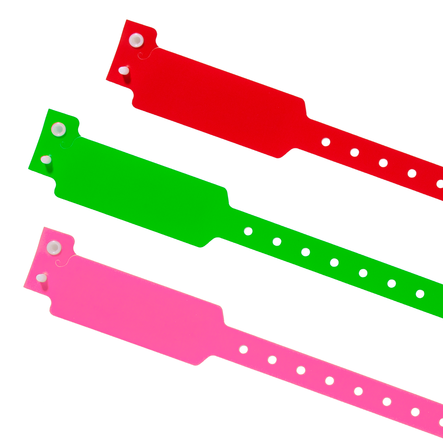 Stock Plastic Wristband (Wide-Faced) 12