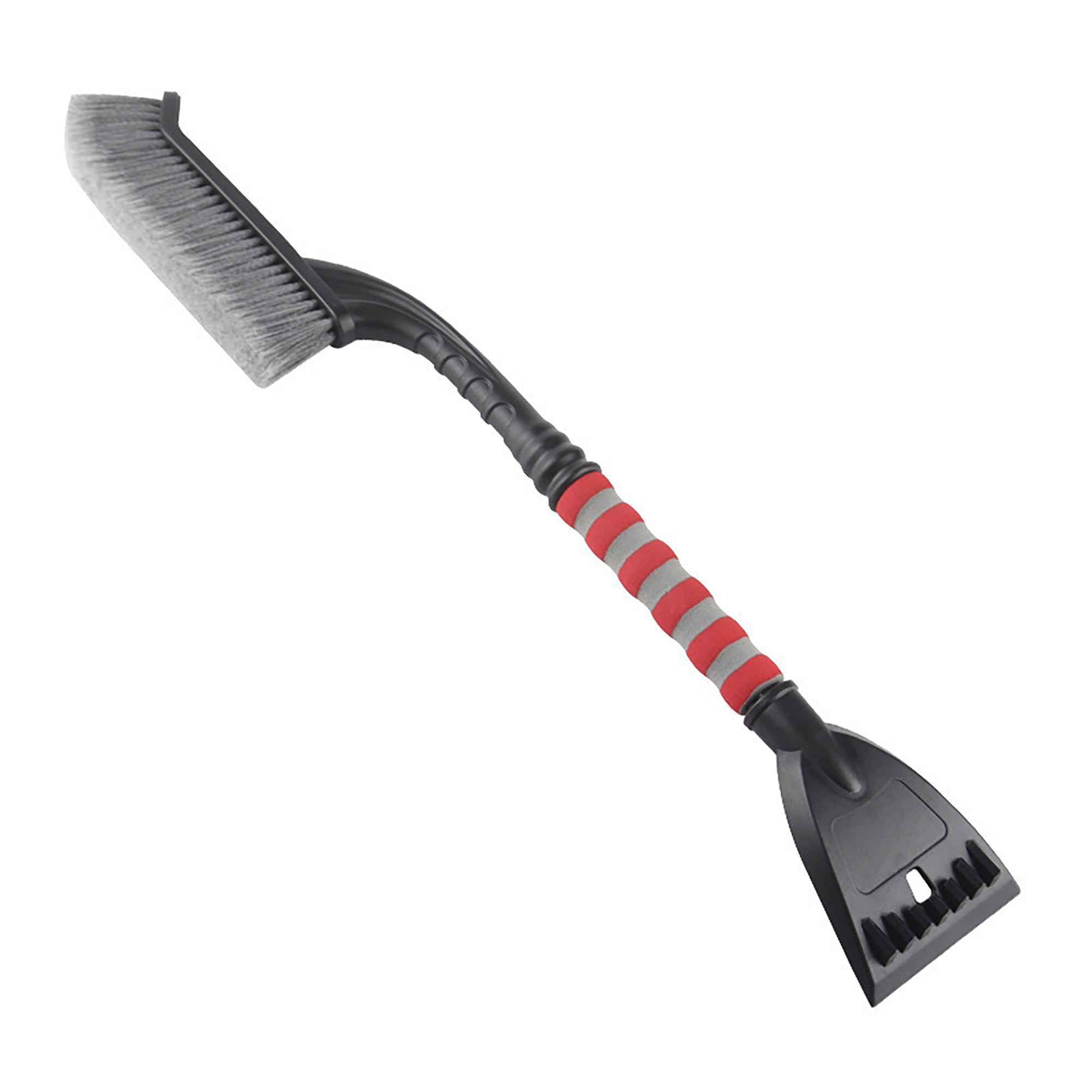 Extendable Detachable Ice Scraper with Snow Brush Handle 2